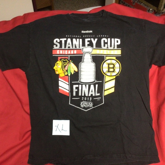NHL STANLEY CUP final t shirt 2013 - Picture 1 of 1